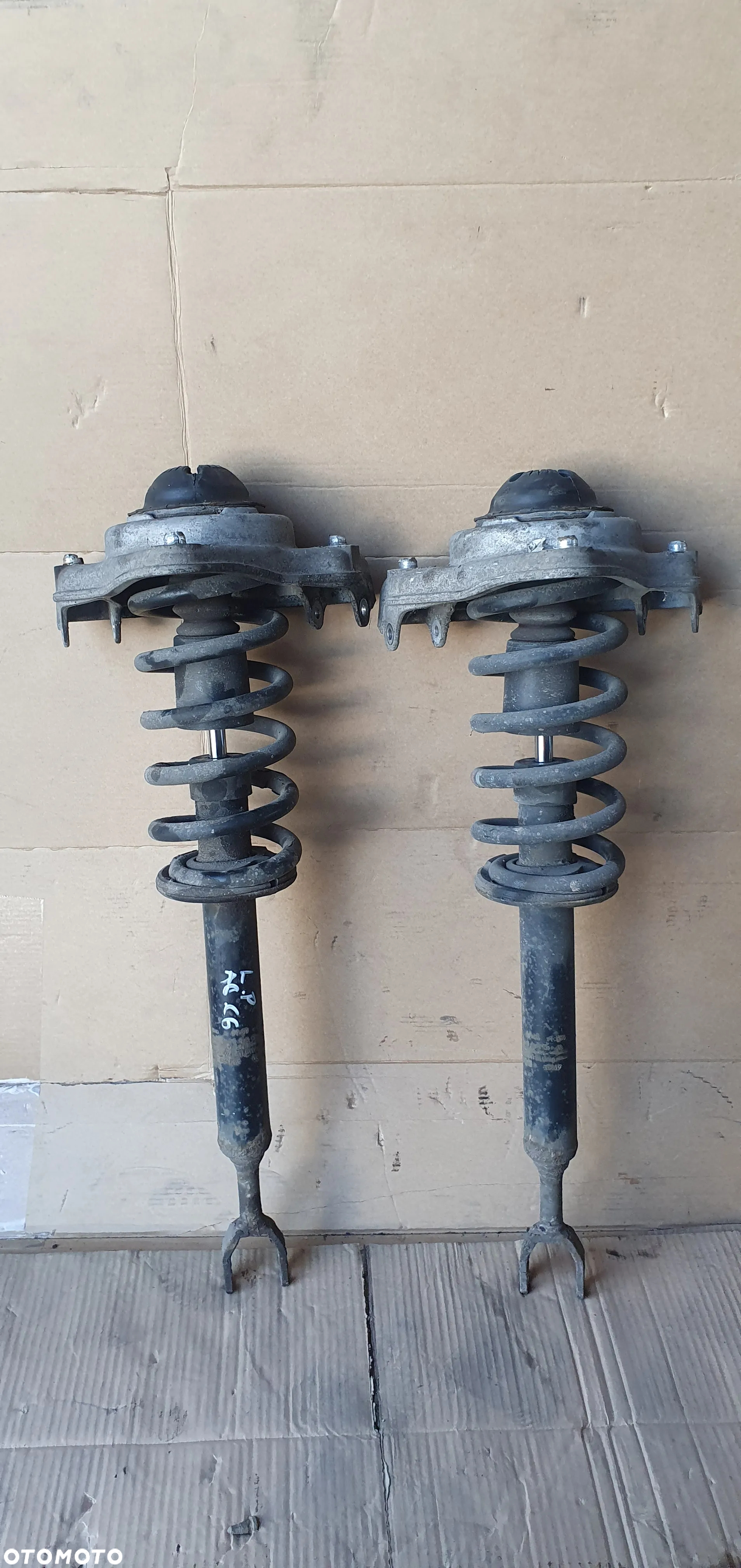 Amortyzator prawy lewy sprężyna przód Audi A6 C6 4F0413031AL - 3