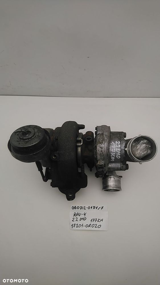 TURBINA 2.2 D4D 136KM 150KM AVENSIS 17201-0R010 - 8