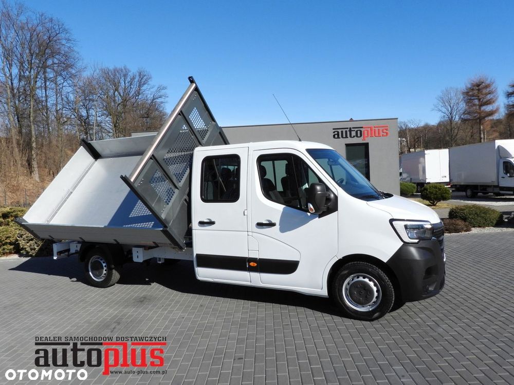 Renault MASTER WYWROTKA TROJSTRONNA PODWÓJNA KABINA DOKA 6 MIEJSC LEDY  145KM - 2