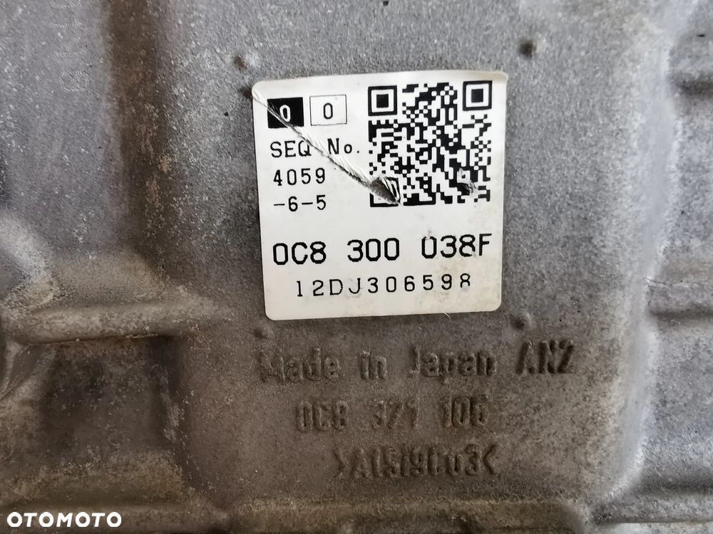 VW TOUAREG 7P 10-18R SKRZYNIA BIEGOW AISIN NXK 8 BIEGOW 3.0 TDI CRCA KOMPLETNA ZE SPRZEGLEM 0C8300038F - 4