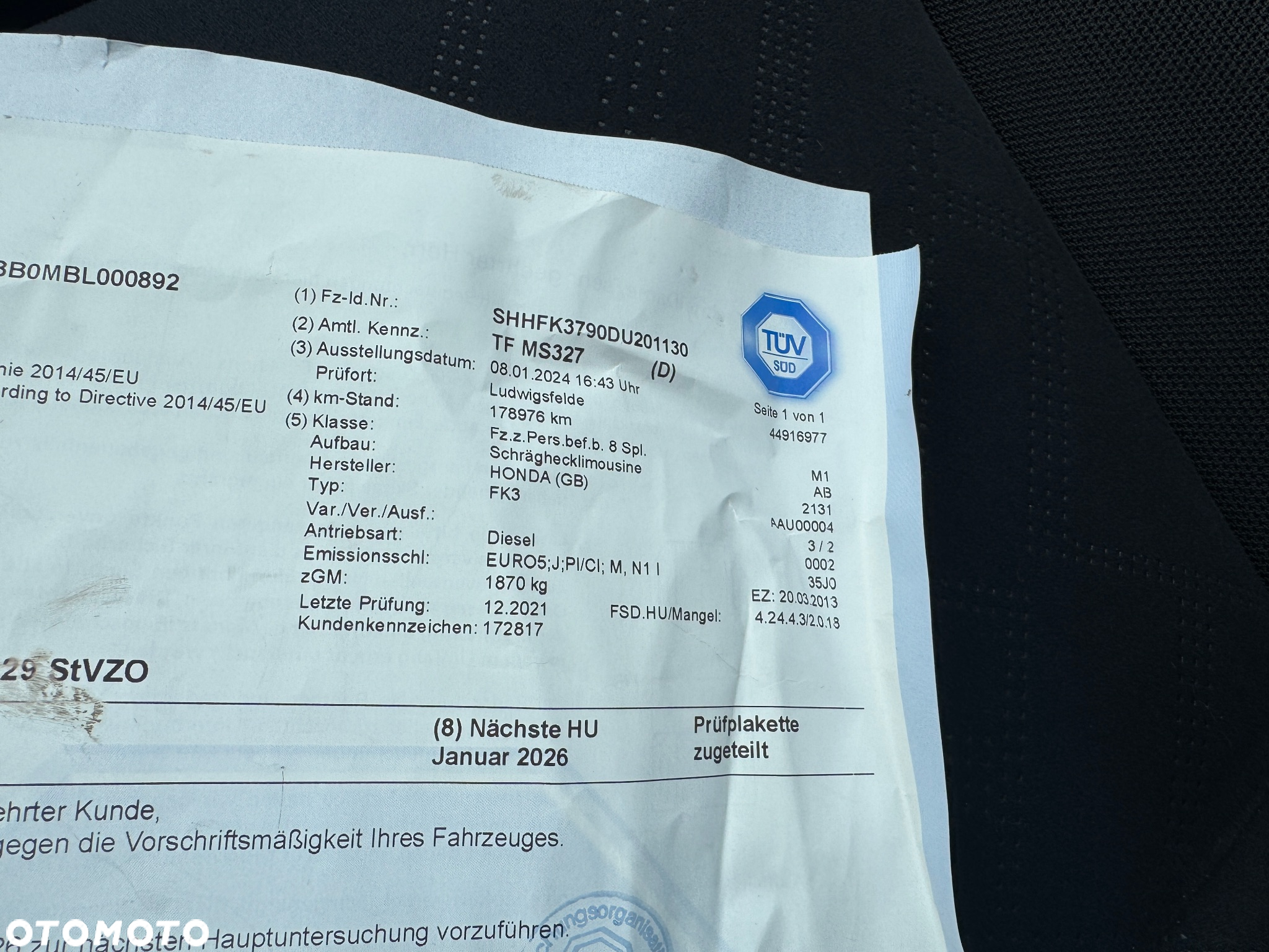 Honda Civic 1.6 i-DTEC Elegance (Honda Connect+) - 17