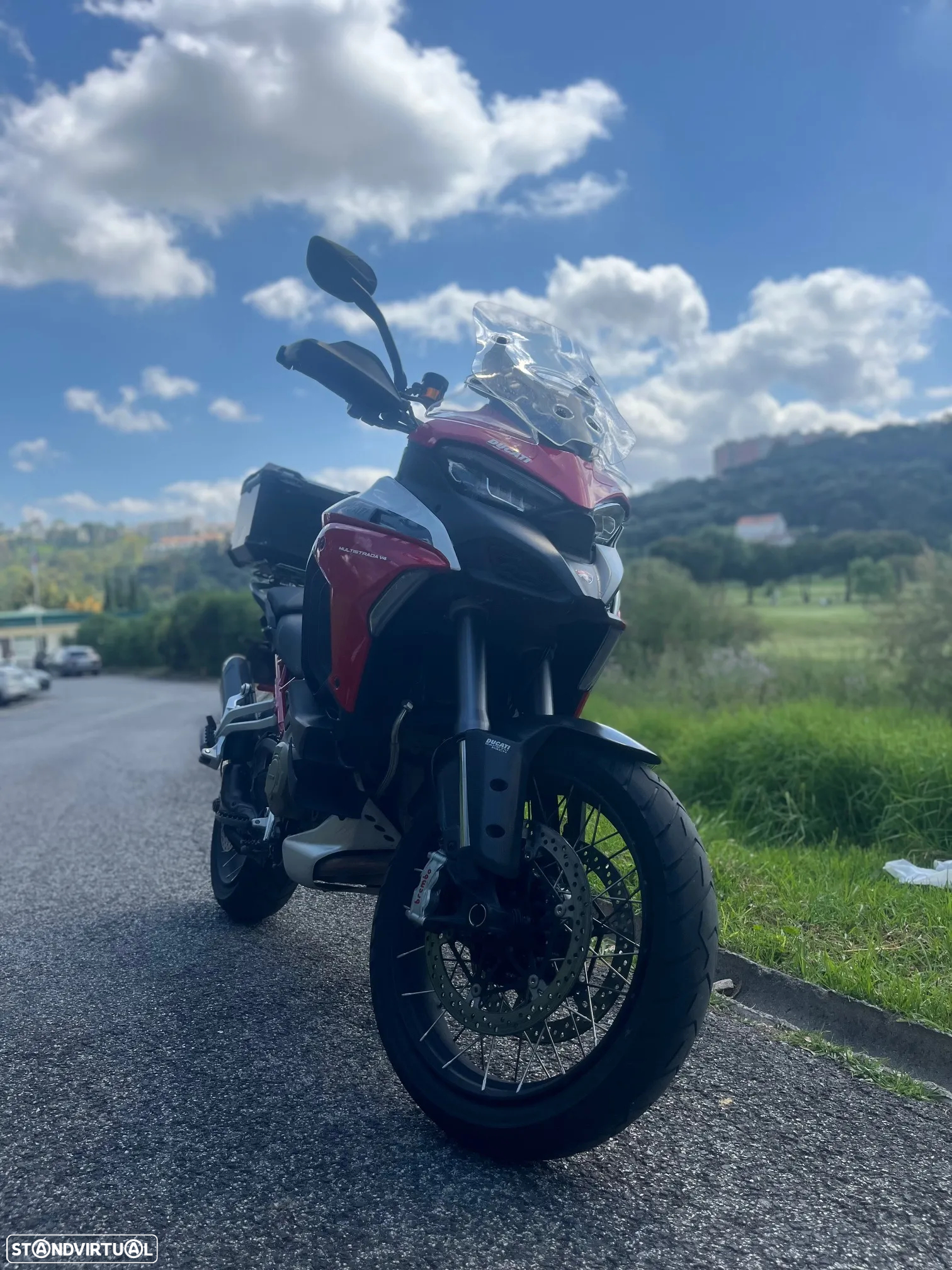 Ducati Multistrada V4S Sport Full Spoked Wheels - 4
