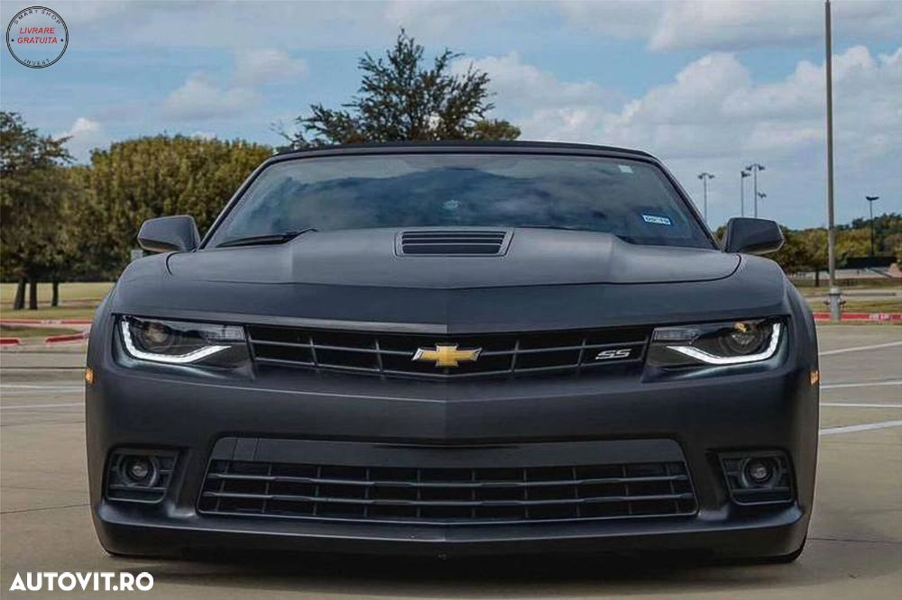 Faruri LED DRL Chevrolet Camaro (2014-2015) cu Semnal Dinamic Conversie la 2016+- livrare gratuita - 18