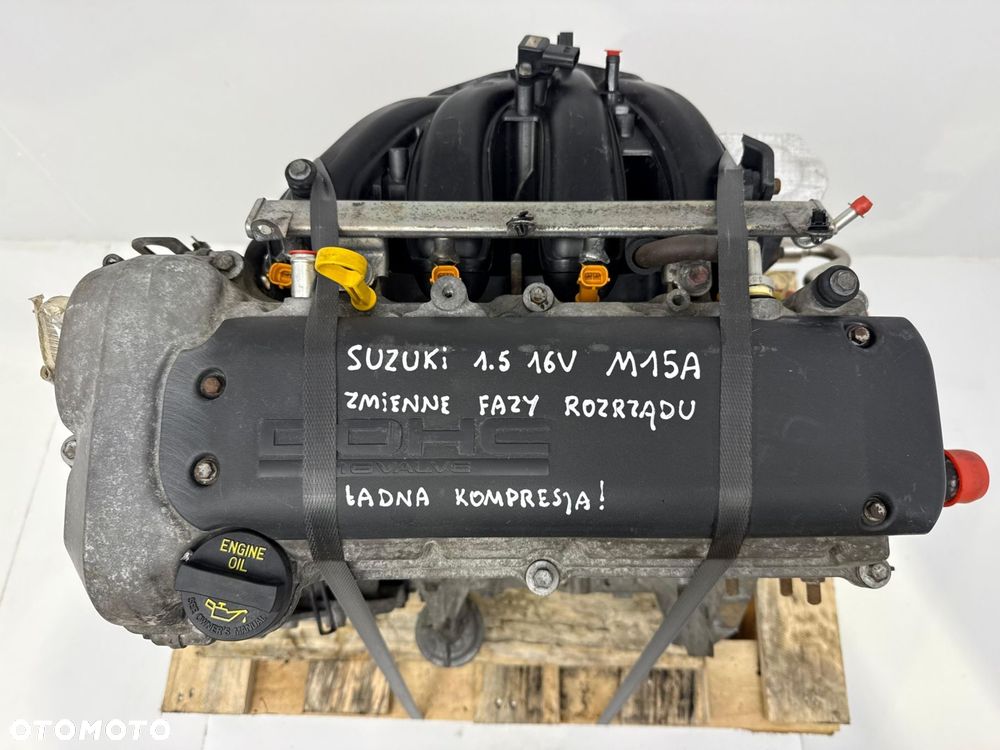SILNIK KOMPLETNY Suzuki SX4 1.5 16V VVT 112KM benzyna zmienne fazy M15A - 3