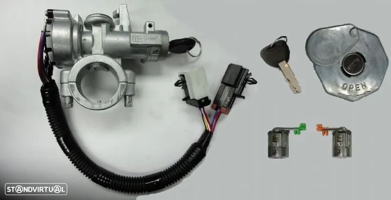 Kit de canhões portas e ignição com tampa combustivel Mitsubishi Canter Fuso 2005- - 1