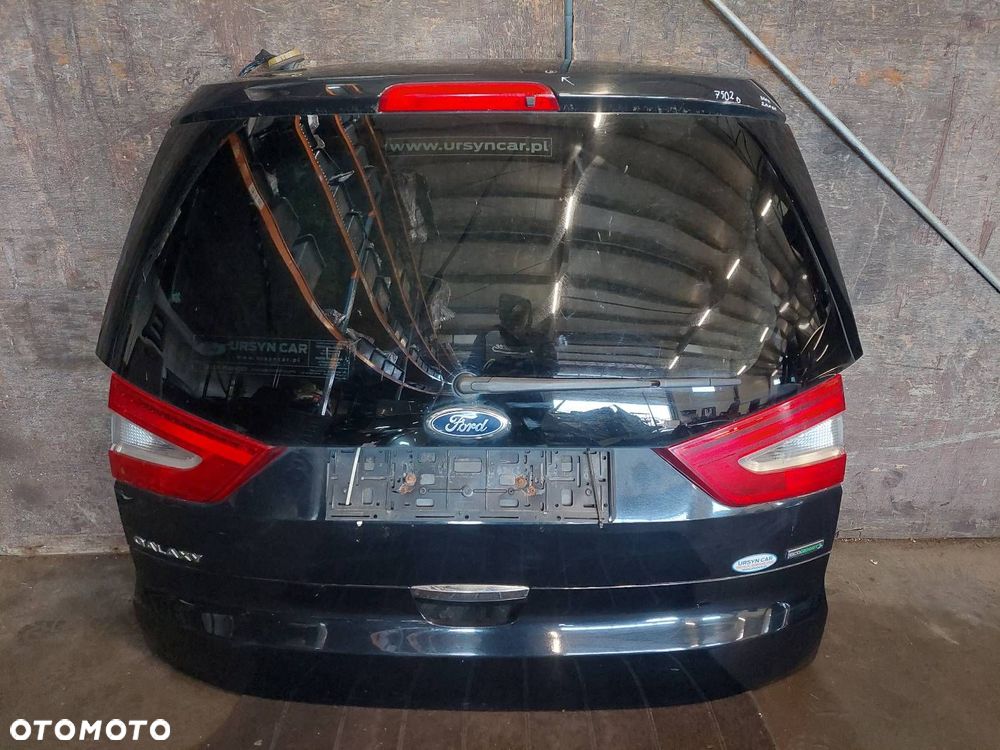 KOMPLETNY TYŁ KLAPA BAGAŻNIKA ZDERZAK TYŁ LAMPY FORD GALAXY MK2 LIFT G6 - 7