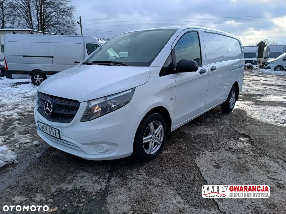 Mercedes-Benz VITO 1.6 diesel 111 CDI, WERSJA LONG L2H1! PRZEBIEG TYLKO 154000!! BOGATE WYPOSAŻENIE, STAN SUPER, 2015 rok, BEZ WKŁADU FINANSOWEGO! - 1