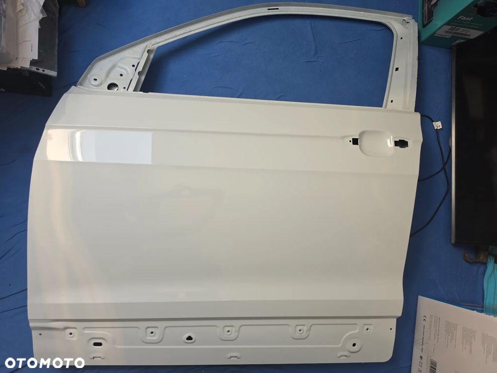 Drzwi Przednie Lewe VW T-Cross 2GM Świeży Lakier LC9A Pure White - 1