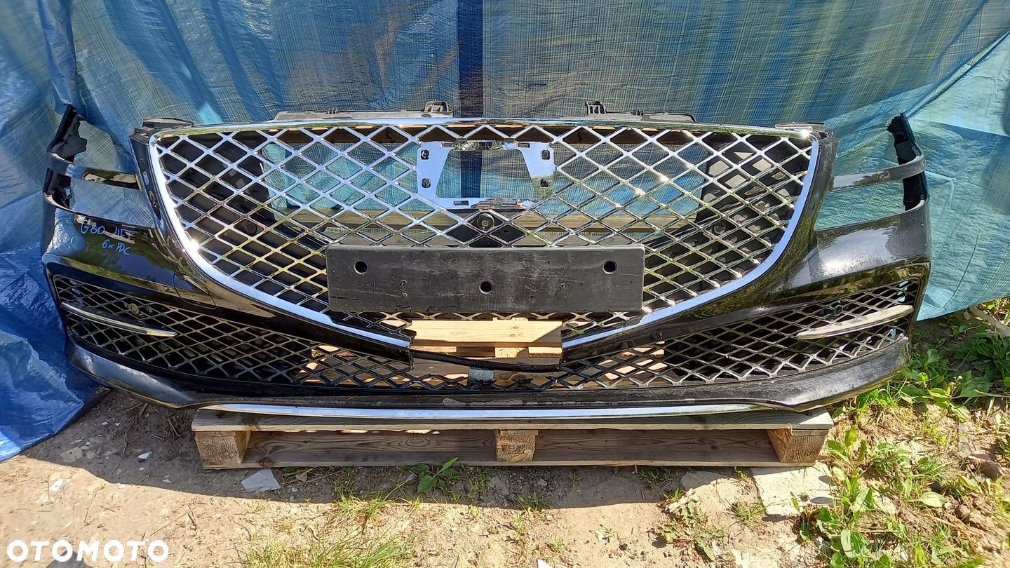 ZDERZAK PRZÓD PRZEDNI GENESIS G80 LIFT 2021 6XPDC KAMERA RADARY - 1