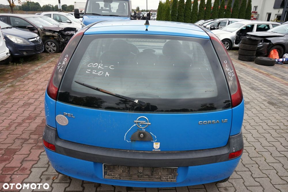 KLAPA BAGAŻNIKA TYLNA CORSA C III 5D HB Z20A  NIEBIESKI OPEL 1999-2003 - 1