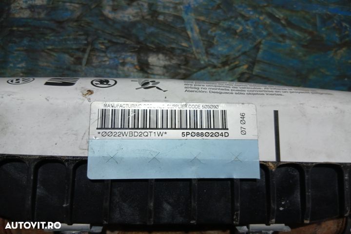 Airbag pasager 5P0880204D 5P0880204D Seat Altea 1 [2004 - 2009] XL mi - 3