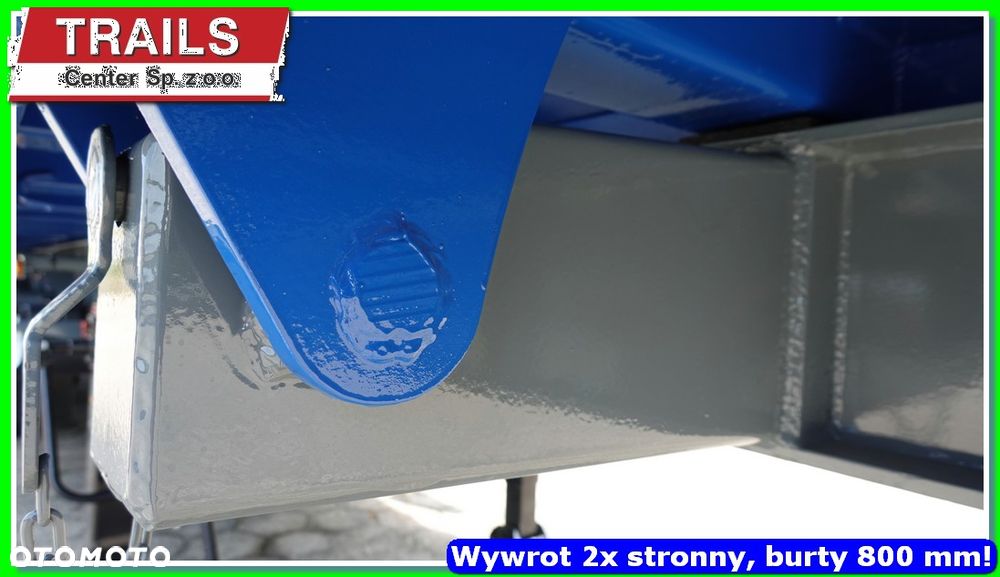 Inny 25m³ obj. wywrot boczny, podłoga gr. 5,0 mm HARDOX 450 !!! - 40