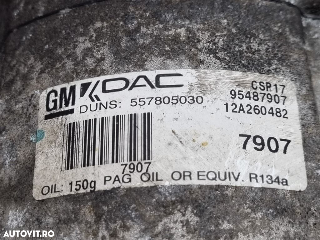 Compresor clima Opel Antara Facelift 2.2 D 2010 - 2015 Z22D1 (1279) 557805030 - 4