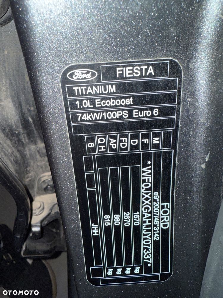 Ford Fiesta 1.0 EcoBoost Titanium ASS - 12