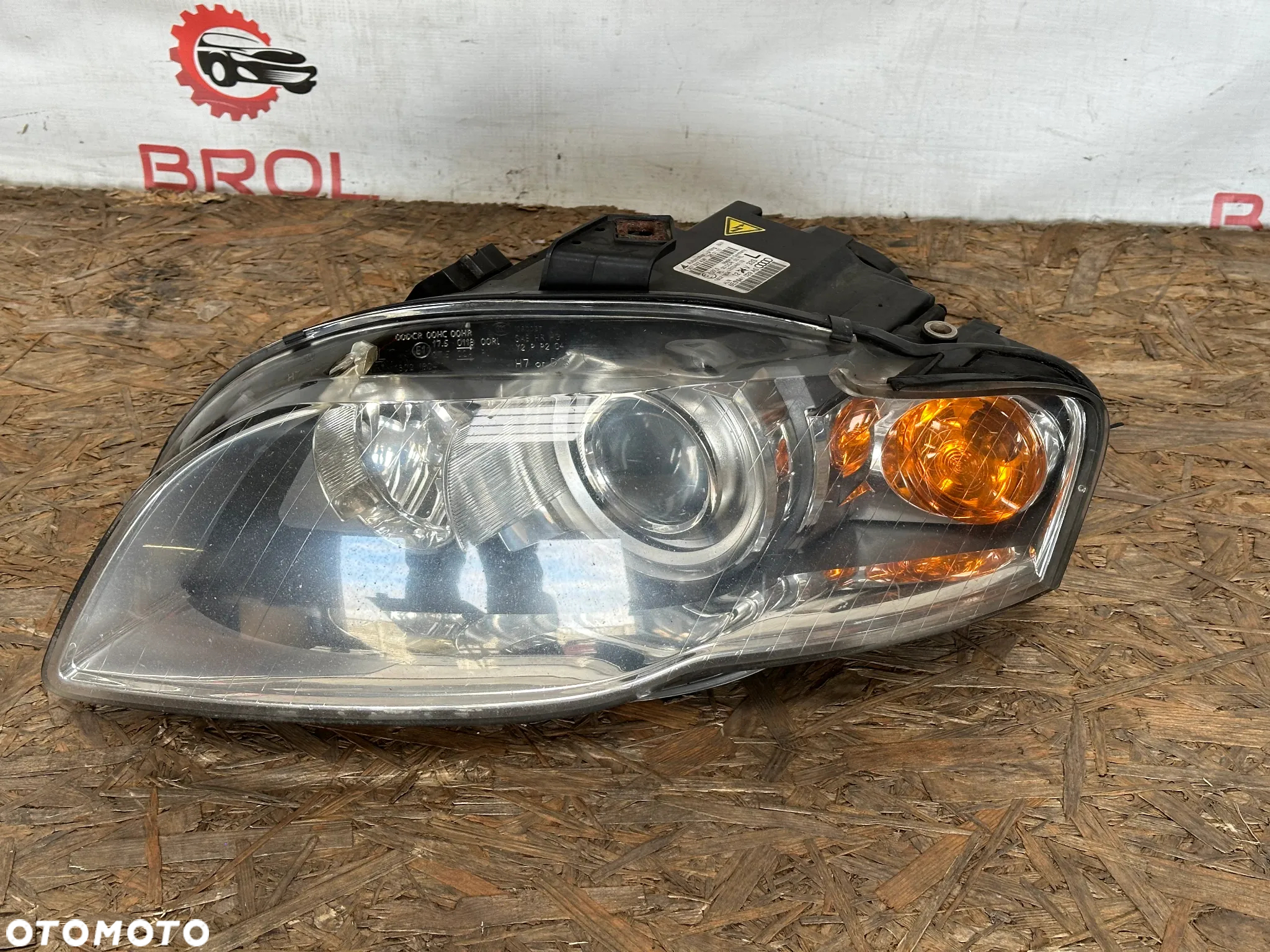 REFLEKTOR LEWY PRAWY BI-XENON AUDI A4 B7  EUROPA - 6