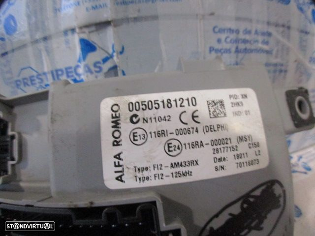 Caixa Fusiveis 00505181210 ALFA ROMEO MITO 2011 1.3 MULTIJET 0P ORIGINAL DELPHI ALFA ROMEO MITO FASE 1  2010 1.3JTD 95CV 3P PRETO - 3