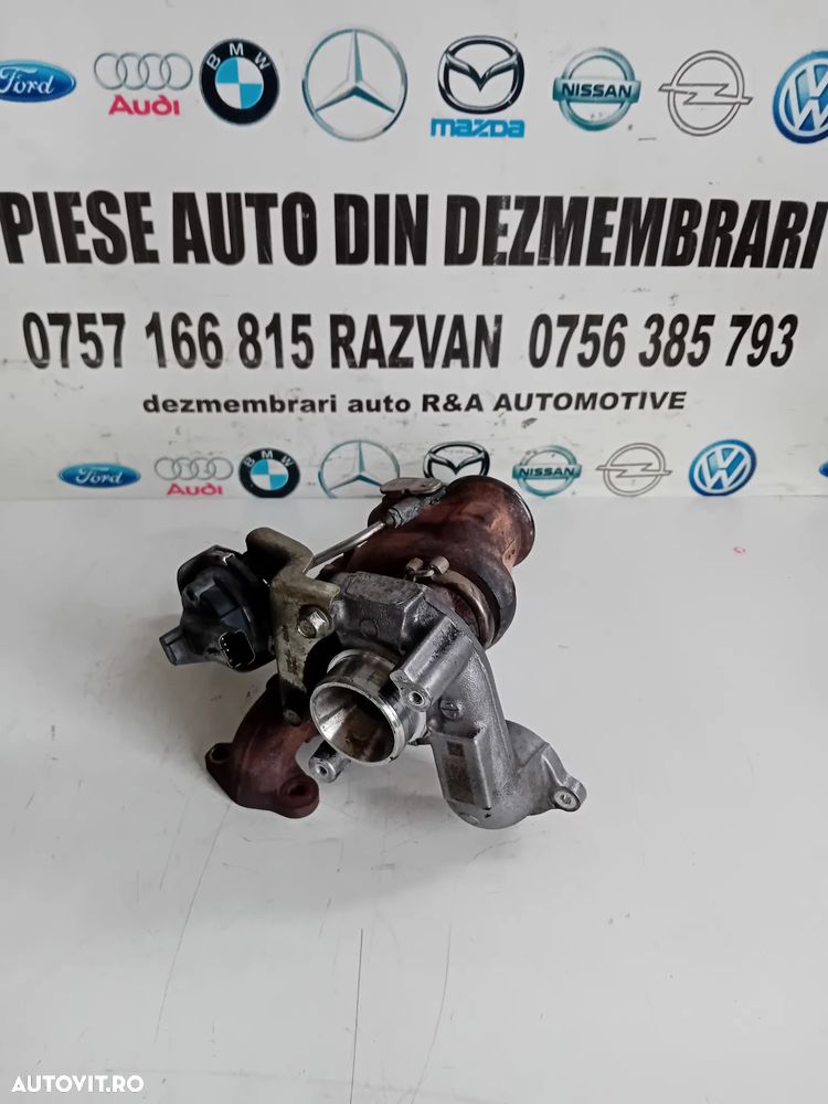Turbo Turbina Ford Ecosport 1.5 Tdci An 2012-2019 Motor XVJD Cod 9804945280 - 5