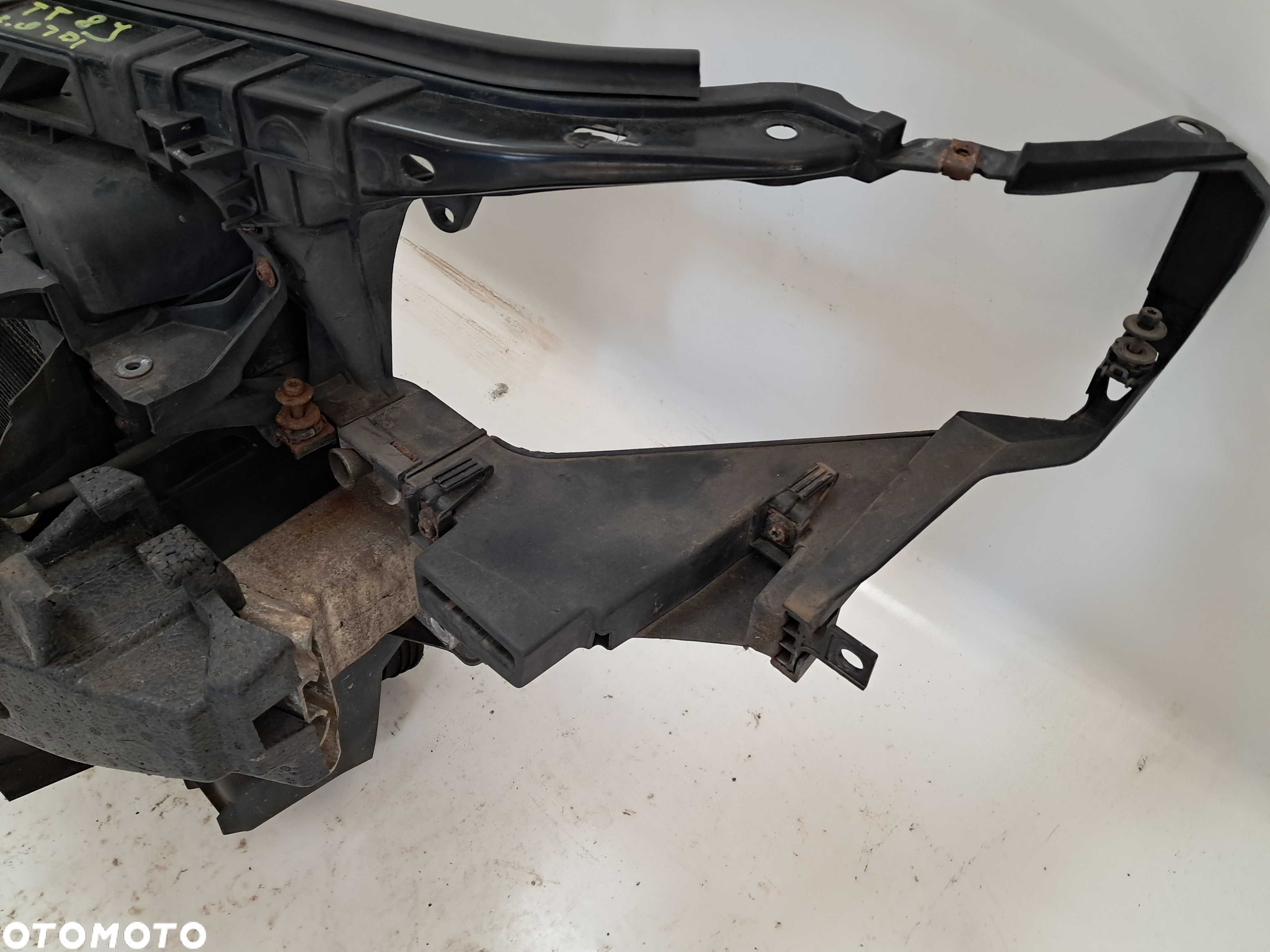 AUDI TT 8J 2.0 TFSI TDI pas przedni belka chłodnica wentylatory wzmo - 4