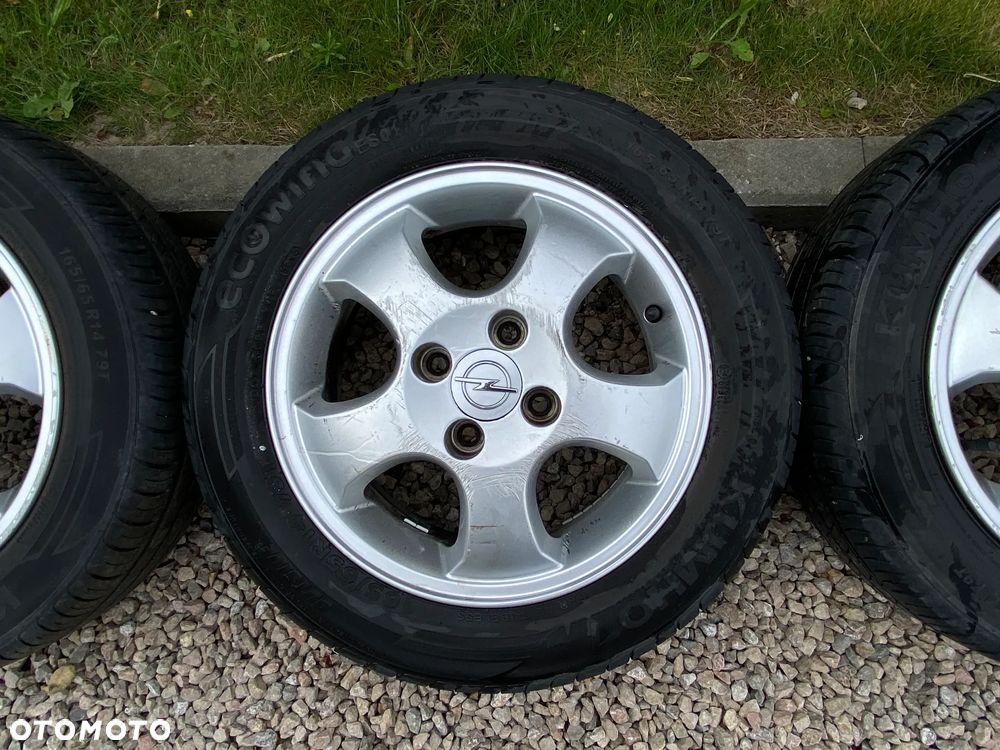 Opel Corsa C Astra  Alufelgi Kała 14" 4X100 5,5Jx14 ET49 - 5