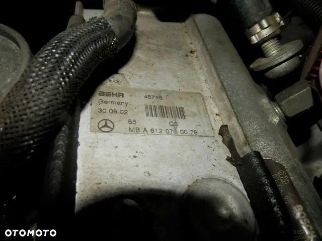 SILNIK WTRYSKI POMPA TURBOSPRĘZARKA MERCEDES W203 W211 SPRINTER 2.2 CDI NIEWIELKI PRZEBIEG 170 TYS KM - 12