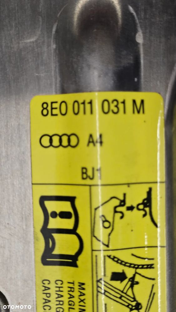 Audi A4 B6 B7 lewarek podnośnik samochodowy 8E0011031M - 2