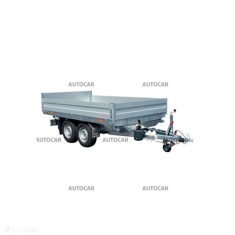 Vezeko Remorca basculabila Autocar Trip 35 electric fara rampe din aluminiu - 10