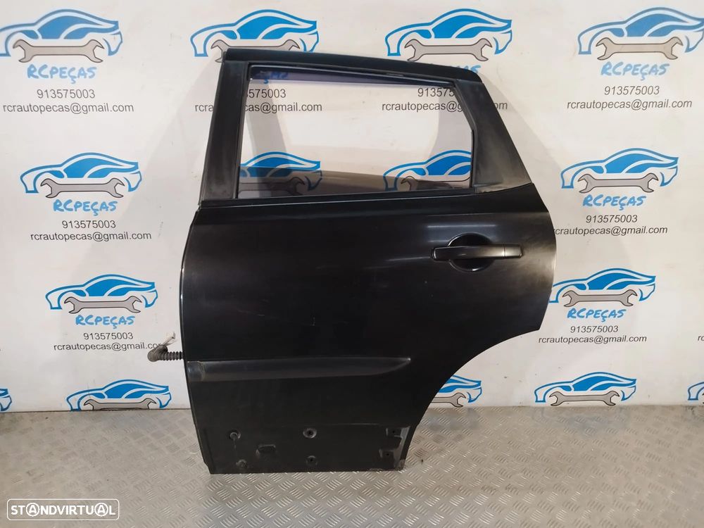 PORTA TRASEIRA TRÁS ESQUERDA NISSAN QASHQAI J10 H2101JD0MC QASHQAI +2 FECHO ELEVADOR MOTOR PUXADOR VIDRO - 1