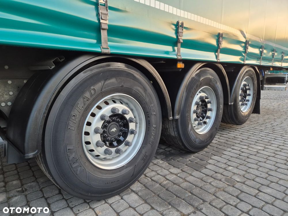 Schmitz Cargobull Standard 2018 2x oś podnoszona podnoszony dach z Niemiec  / OŚ PODNOSZONA / ładne opony / nowa plandeka / od pierwszego właściciela / OKAZJA - 21