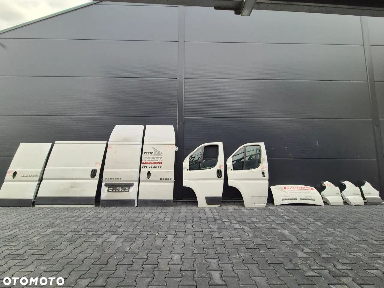 DUCATO III BOXER II JUMPER II 06r-> DRZWI MASKA BŁOTNIK - 1