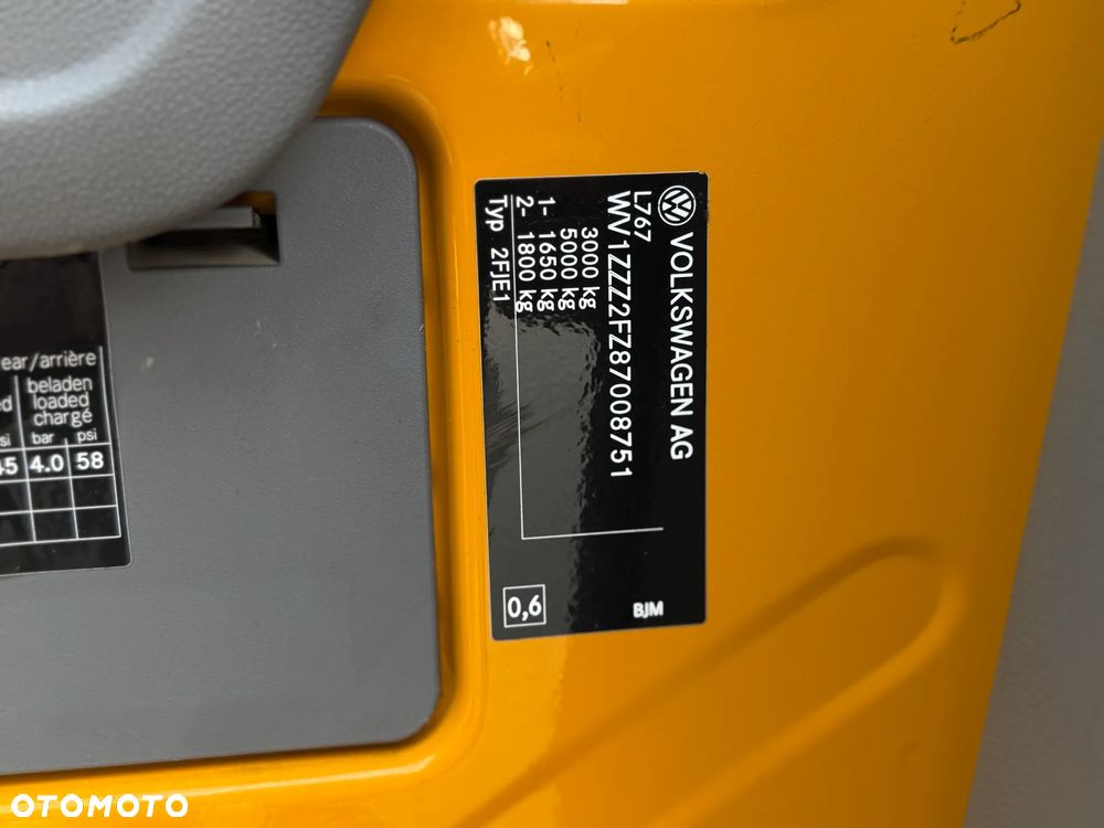 Volkswagen Crafter 2.5 TDI 163KM / Doka Brygadówka 7-osobowy / 2008 ROK PRODUKCJI / 353.348KM PRZEBIEG - 23