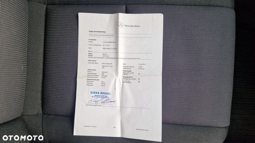 Mercedes-Benz Klasa C 180 Kompressor Automatik BlueEFFICIENCY - 25