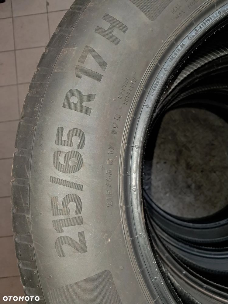 Nowe opony letnie Continental 215/65R17 EcoContact 6 Q 99H - 3