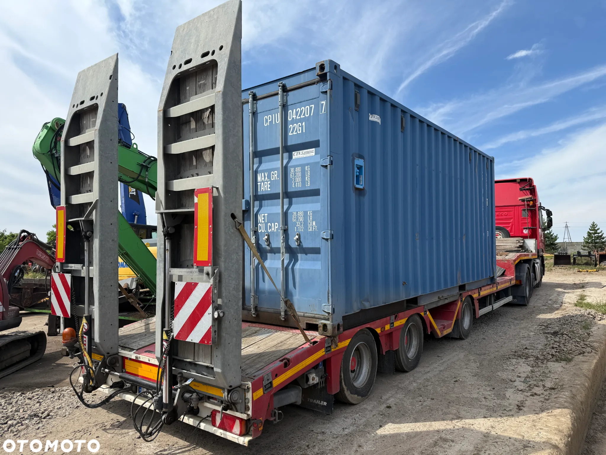 Iveco Stralis 500 EURO 5, 3 osie homologacja DMC 60T + naczepa MAX Trailer mulda + rozciągana + poszerzenia - 3