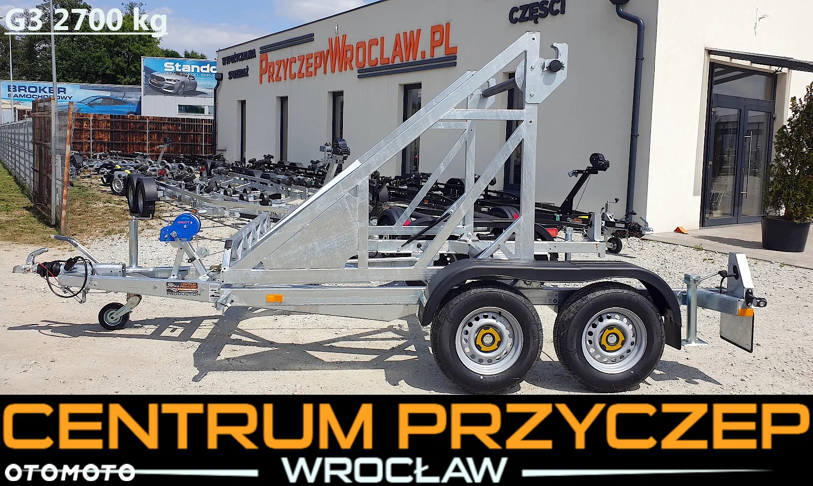 Inny PRZYCZEPA KABLOWA / 1 OŚ / 2 OSI / DMC: OD 750 KG DO 2700 KG - 17