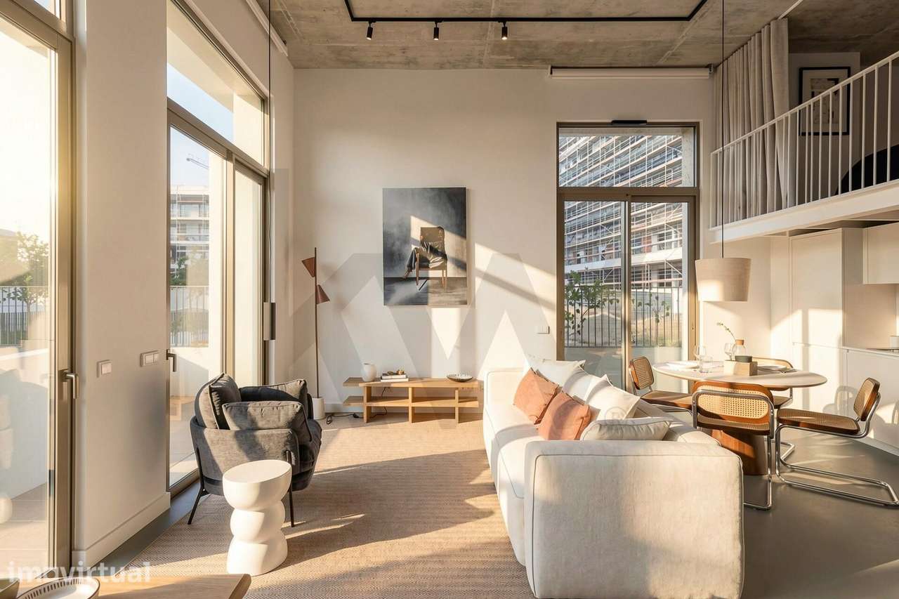Arrendamento de Loft T1 Mobilado no Alma Gardens (0A) | Miraflores - Grande imagem: 3/51