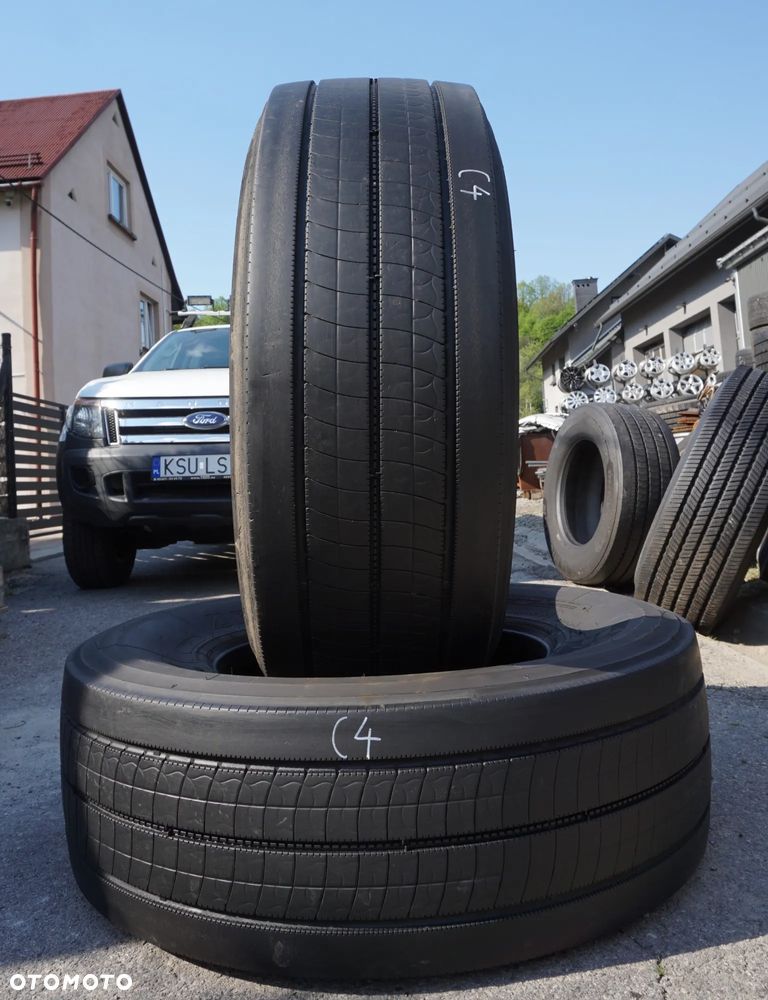 2x Bridgestone Ecopia H-Steer 002 385/65R22,5 160K 158L C4 - 2