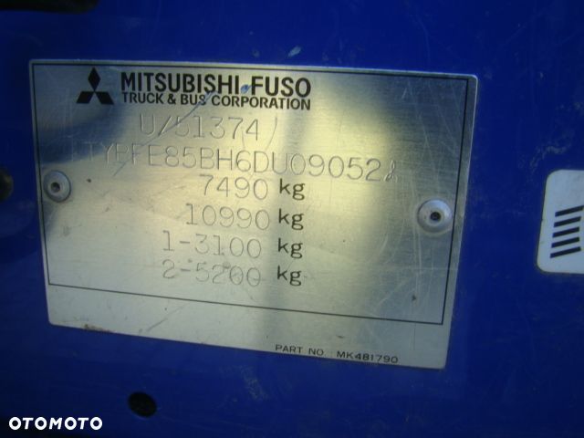 Iveco Mitsubishi CANTER FUSO 7 C 15 3.0TDI 3.5T DMC 4.5T ŁADOWNOŚĆ 3-STRONNA WYWROTKA DUBEL 7-OSÓB - 35