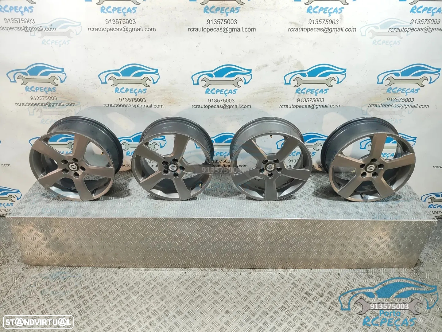 Conjunto Jantes 17" Volvo C30 - 31290177 - 7J | ET52,5 | 5x108 - Originais | Jante | 5 x 108 | 17 Polegadas | V50 | S40 | V40 | S60 | V60 - 11