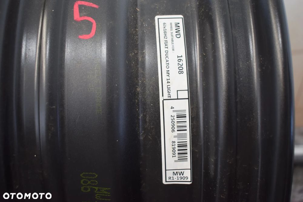 2szt. Felgi stalowe Fiat 6Jx16 5x130 R16 ET68 - 7