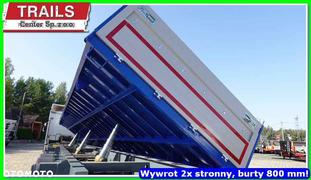 Inny 25m³ obj. wywrot boczny, podłoga gr. 5,0 mm HARDOX 450 !!! - 10