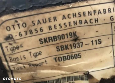 Oś osie SAF do naczepy  SKRB9019K  SBK1937-11S - 8