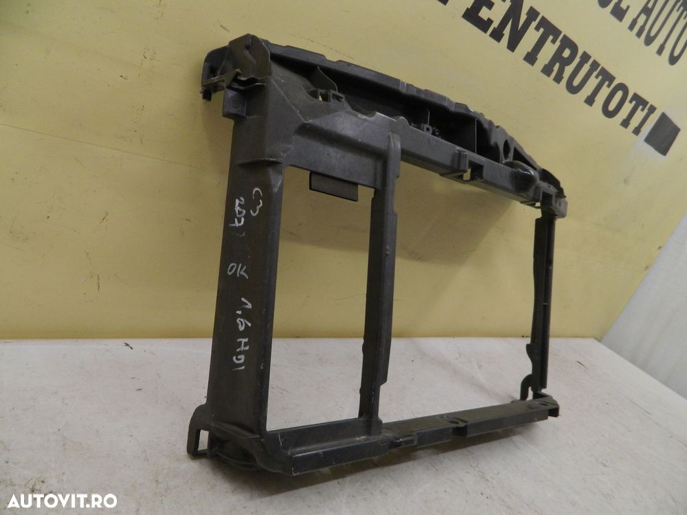 Trager / Panou fata Citroen C3 / DS3, 2010, 2011, 2012, 2013, 2014, 2015, 2016, cod origine 9801492280. - 3