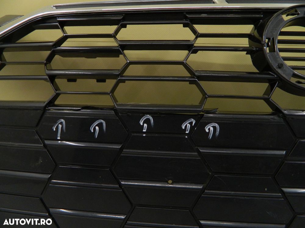 Grila radiator Audi A5, 2019, 2020, 2021, 2022, 8W6853651BE. - 5