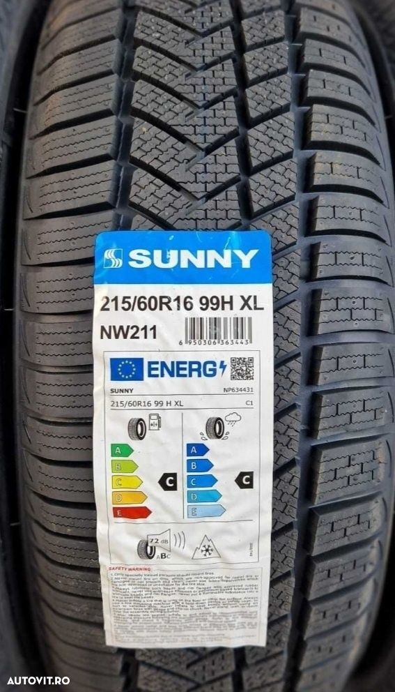 Anvelope noi iarna 215 60 r16 - 1
