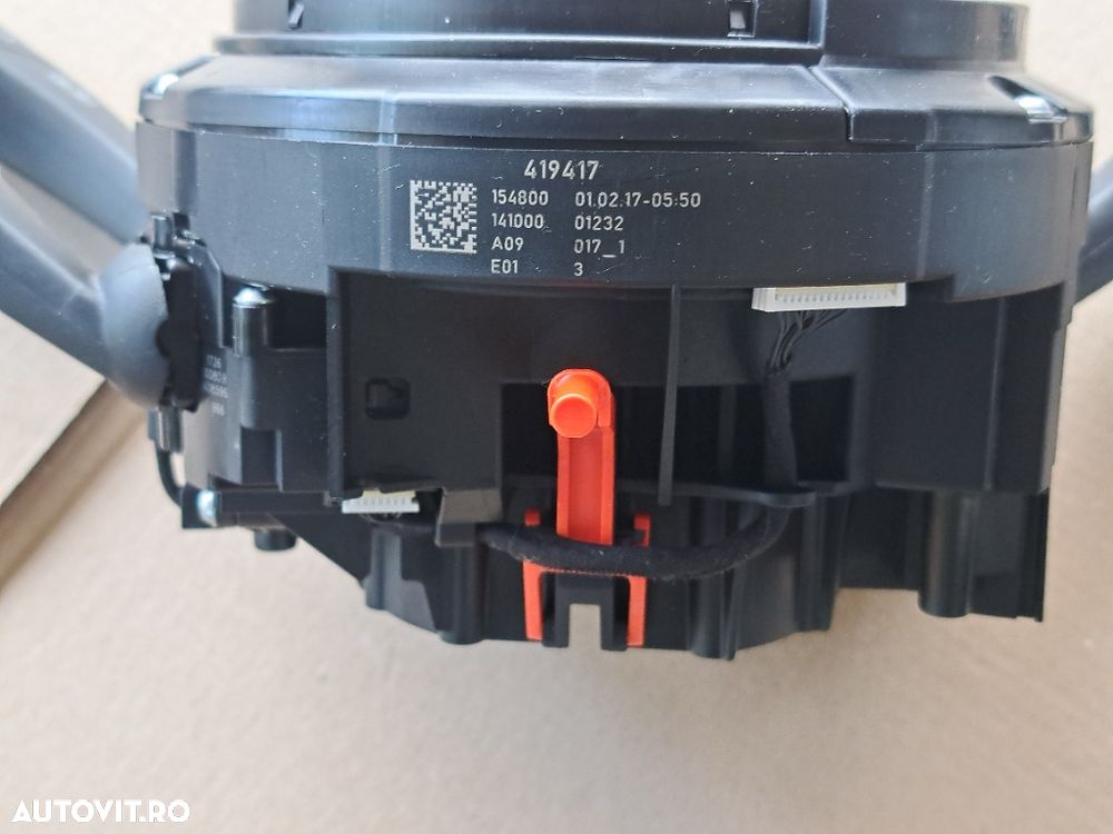 SZL Bloc Manete Stergator Semnalizare Schimbator Viteze Spirala Volan Mercedes B-Class W246 A-Class W176 Automat - 4