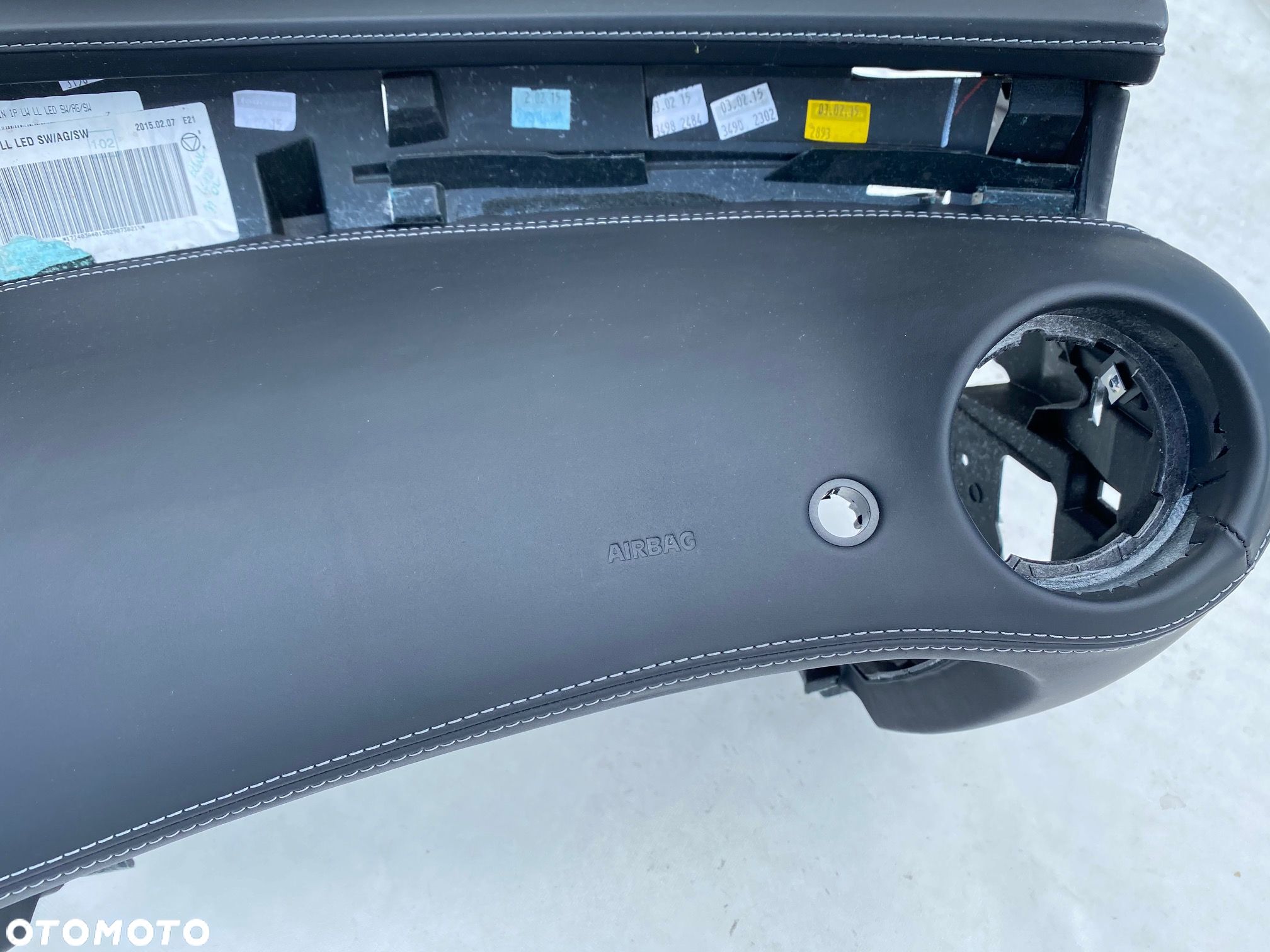 MERCEDES S W217 W222 DESKA KONSOLA KOKPIT PULPIT PÓŁKA PARAPET PODUSZKI AIRBAG PASY PAS KURTYNA FOTELA FOTEL  Raz2 - 14