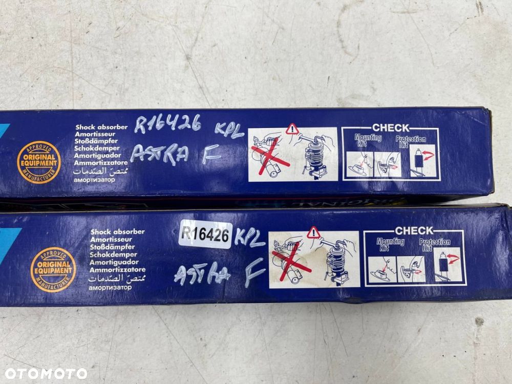 Amortyzator Opel Astra F Kadett E prawa lewa tylna NOWE prawy lewy tył KOMPLET Monroe MONR2655 - 5
