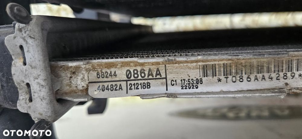 Dodge Durango III LIFT 2017- 3.6 V6 Komplet chłodnic Chłodnica wody klimatyzacji oleju 68232604AA 68232606AB 68244086AA - 7