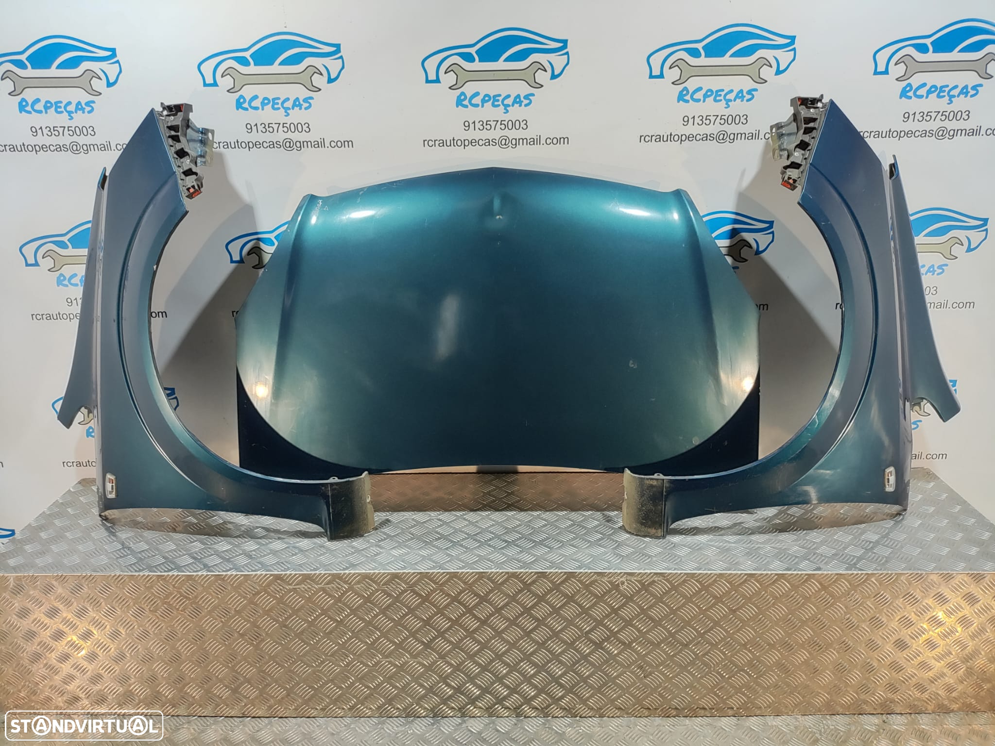 FRENTE COMPLETA OPEL ZAFIRA B A05 CAPOT PARACHOQUES GUARDA-LAMAS OTICAS RADIADOR - 12