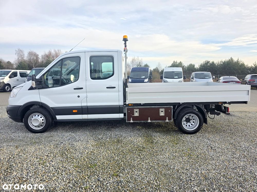 Ford TRANSIT 2,0 TDCI 170 KONNA DOKA BRYGADÓWKA 7 OSOBOWA 3,1M SKRZYNIA KLIMA WEBASTO LEDY BLIŻNIAKI DO 3,5T GWARANCJA - 2